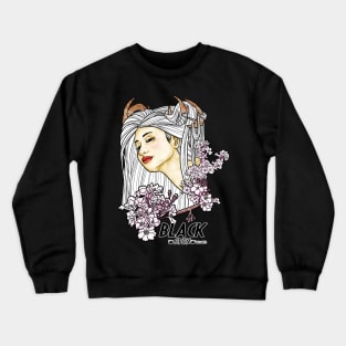 Black Eyes Pink Crewneck Sweatshirt